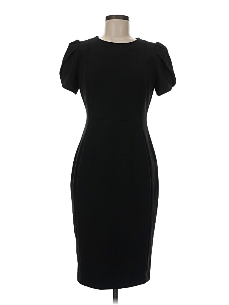 Pre-owned Calvin Klein Cocktail Dress In Black