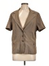 Sag Harbor Brown Short Sleeve Blouse Size 12 - photo 1