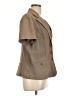 Sag Harbor Brown Short Sleeve Blouse Size 12 - photo 4