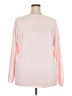 Croft & Barrow 100% Acrylic Pink Pullover Sweater Size 2X - photo 2