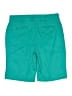 JM Collection Solid Teal Shorts Size 10 Petite - photo 2