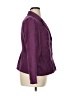 Kim Rogers 100% Polyester Purple Blazer Size XL - photo 4