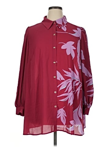 IMAN Long Sleeve Blouse (view 1)