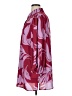 IMAN 100% Polyester Print Burgundy Long Sleeve Blouse Size 1X - photo 5