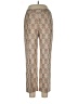 Harold's Paisley Tan Casual Pants Size 10 - photo 1