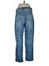 Inc Denim Animal Print Blue Jeans Size 12 - photo 2