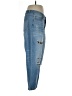 Inc Denim Animal Print Blue Jeans Size 12 - photo 4