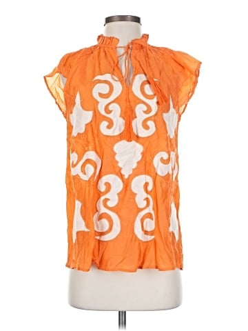 Chufy Short Sleeve Blouse (view 1)