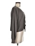 Elan Gray Green Long Sleeve Blouse Size M - photo 4