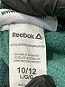 Reebok 100% Polyester Color Block Green Casual Pants Size 10 - 12 - photo 4