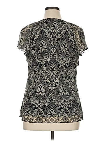 Apt. 9 Short Sleeve Blouse (view 2)