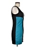 Timing Color Block Teal Cocktail Dress Size M - photo 4