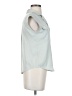 Banana Republic 100% Polyester Teal Sleeveless Blouse Size XXS - photo 4