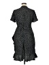 Vero Moda 100% Polyester Polka Dots Black Casual Dress Size 14 - photo 2