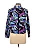 Adidas 100% Polyester Print Purple Track Jacket Size XL - photo 1