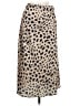 Aqua Animal Print Tan Casual Skirt Size M - photo 1