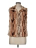 Cejon Brown Faux Fur Vest Size M - photo 1