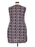 Dots Graphic Purple Casual Dress Size 3X - photo 2