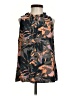 Evereve Black Orange Sleeveless Blouse Size XS - photo 1