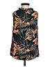 Evereve Black Orange Sleeveless Blouse Size XS - photo 2