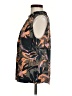 Evereve Black Orange Sleeveless Blouse Size XS - photo 5