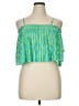 BP. 100% Polyester Green Sleeveless Blouse Size 1X - photo 1