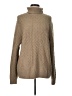 Magaschoni Tan Turtleneck Sweater Size L - photo 1