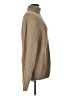 Magaschoni Tan Turtleneck Sweater Size L - photo 4