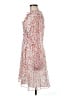 CeCe 100% Polyester Floral Ivory Casual Dress Size 8 - photo 5