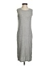 Forever 21 Solid Gray Casual Dress Size S - photo 1