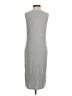 Forever 21 Solid Gray Casual Dress Size S - photo 2