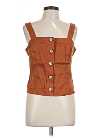 Banana Republic Sleeveless Button-Down Shirt (view 1)