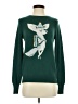 Hollister Graphic Green Pullover Sweater Size S - photo 1