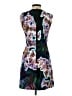 Milly Graphic Black Cocktail Dress Size 2 - photo 2