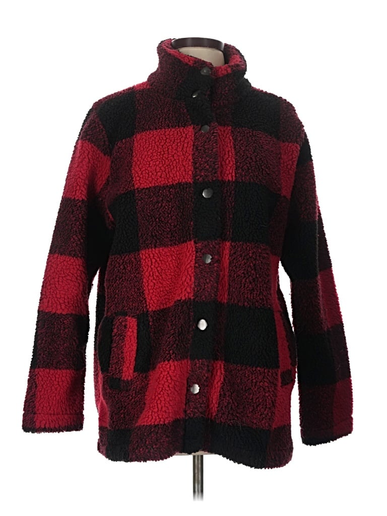 Pre-owned Maurices Coat In Red