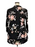 Zattcas Floral Black 3/4 Sleeve Blouse Size XXL - photo 2