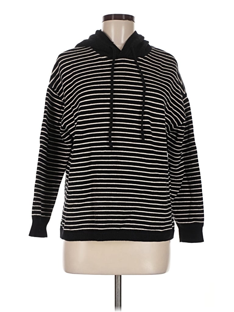 Pre-owned Onzie Pullover Sweater In Black