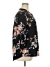 Zattcas Floral Black 3/4 Sleeve Blouse Size XXL - photo 4