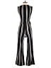 205 Collins Stripes Black Jumpsuit Size S - photo 2