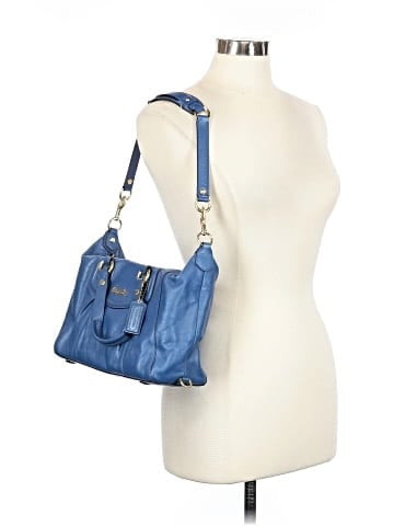 Coach Factory Leather Satchel (view 2)