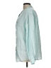 J.Crew Color Block Teal Long Sleeve Blouse Size L (petite) - photo 5