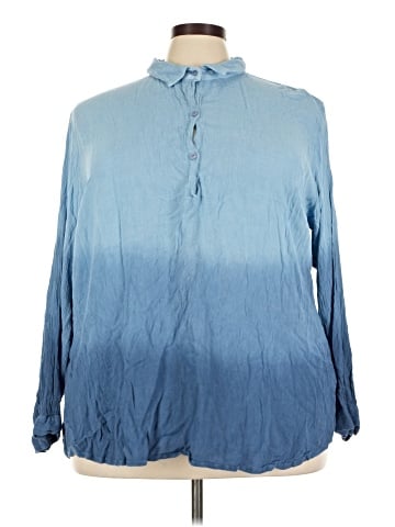 Boohoo Long Sleeve Blouse (view 1)