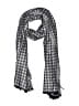 Talbots 100% Rayon Houndstooth Gray Scarf One size - photo 1
