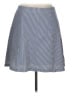 Ann Taylor LOFT Chevron-herringbone Blue Casual Skirt Size 12 - photo 1