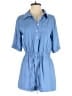 Tularosa Solid Blue Romper Size S - photo 1