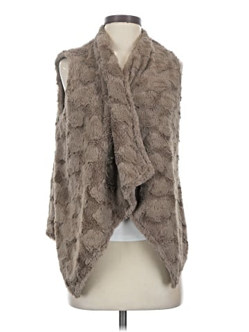 Elevenses Faux Fur Vest (view 1)