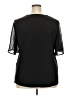 BLOOMCHIC 100% Polyester Black Short Sleeve Top Size 18 - 20 - photo 2