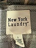 New York Laundry Plaid Black 3/4 Sleeve Blouse Size S - photo 7