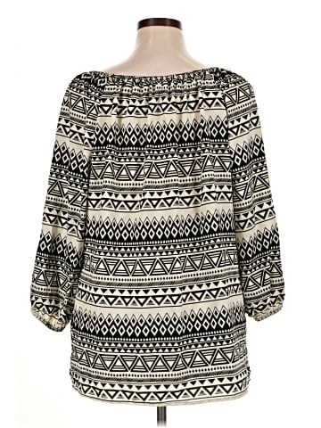 Sunny Leigh 3/4 Sleeve Blouse (view 2)