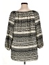 Sunny Leigh 100% Polyester Black 3/4 Sleeve Blouse Size 1X - photo 2